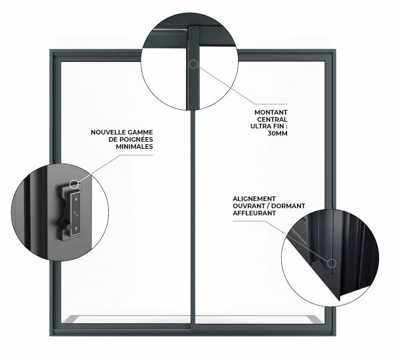 Comfort Plus XL sliding system: the large-format glazed bay from Oscar Aluminium
