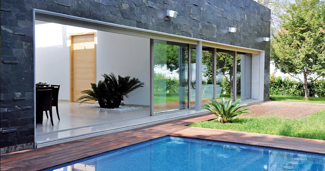 Double-Glazed Sliding System, Non-Thermal Range - 2/3