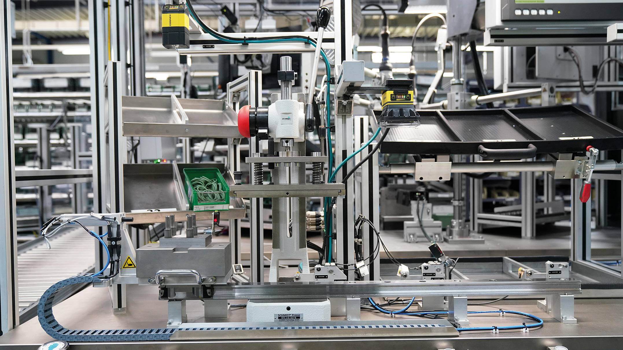 Cadres de machines
